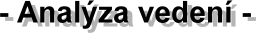 Anal�za veden�