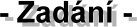 Zad�n�