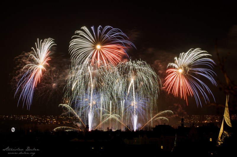 novorocni ohnostroj Praha 2018 07